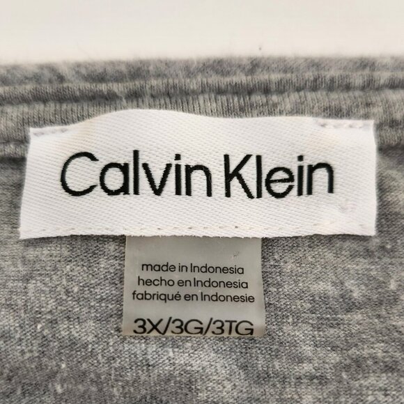 Calvin Klein Sleeveless Scoop-Neck Dress - Light grey 3X - Picture 4 of 8